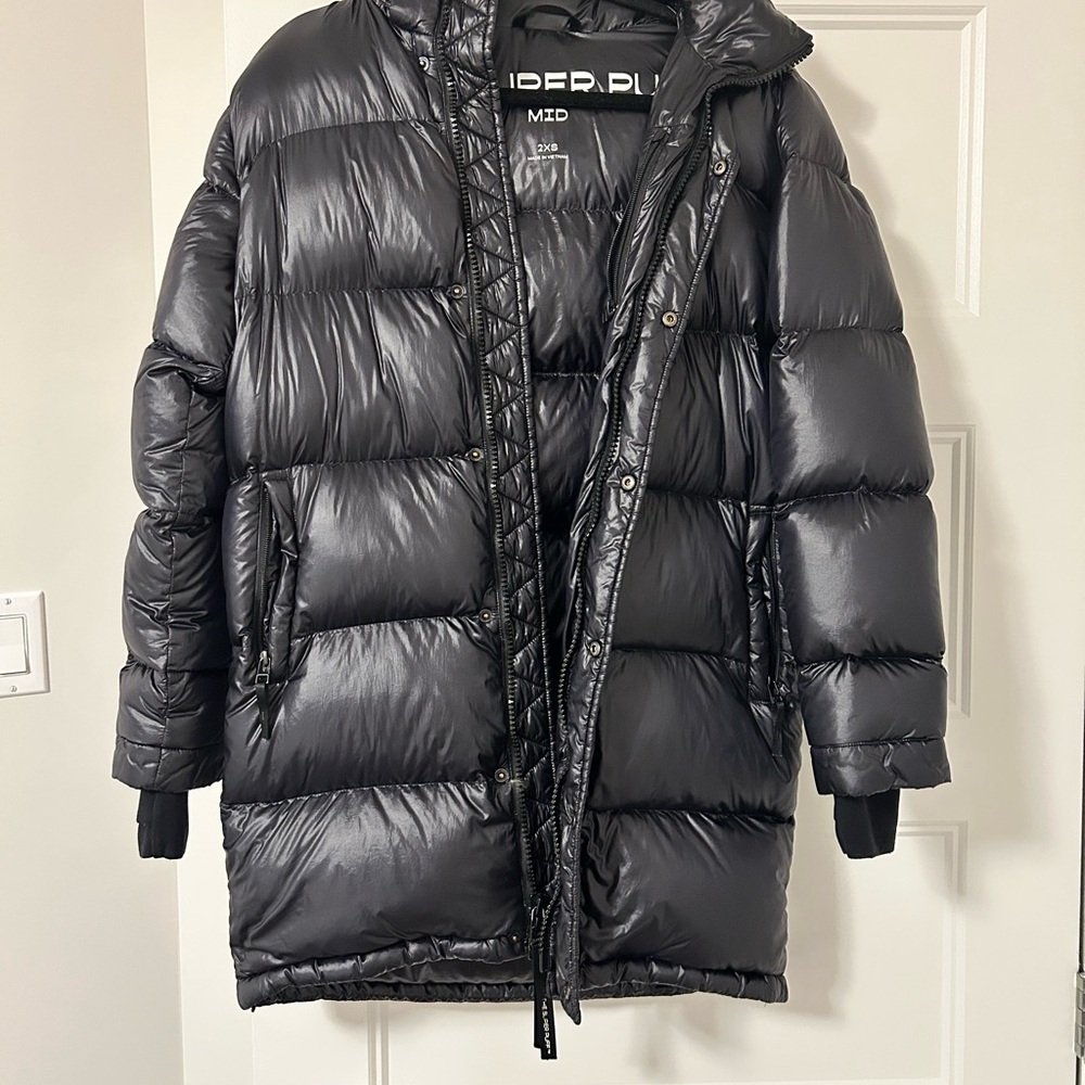 Aritzia Super Puff Black Jacket
